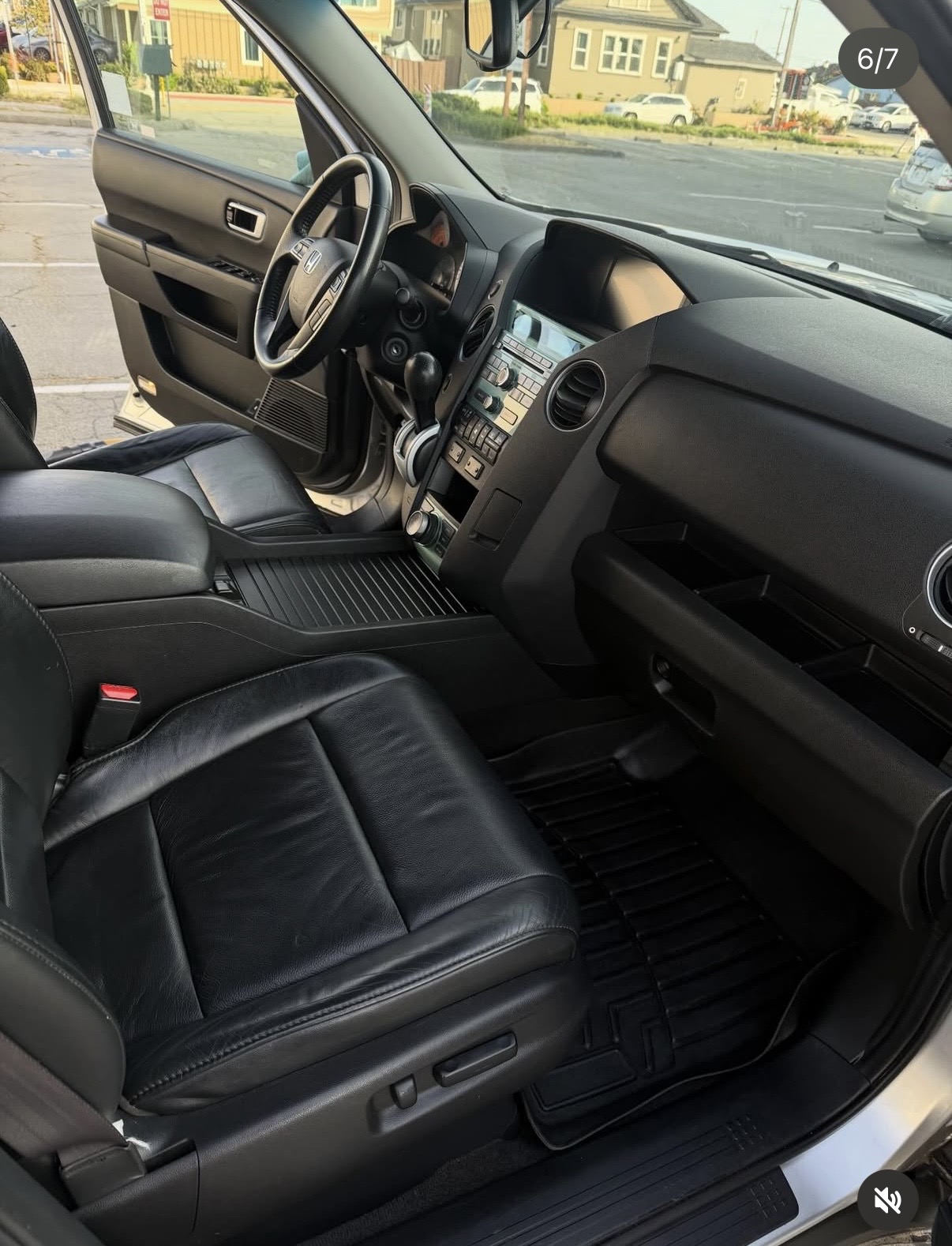 Honda Pilot interior front cabin after detail